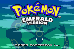 Pokemon Priti Emerald Title Screen